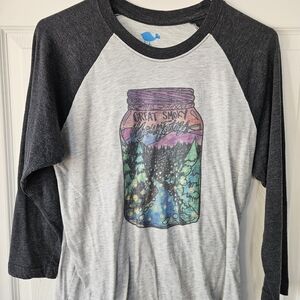 Women's Graphic Raglan Sleeve Top